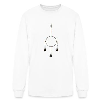 native american dreamcatcher - Men's Long Sleeve T-Shirt - white - Front