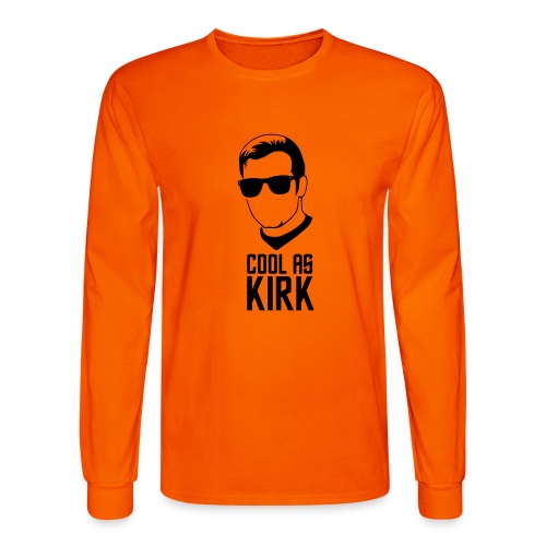 Cool As Kirk - Men's Long Sleeve T-Shirt