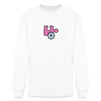 Technical design art - Men's Long Sleeve T-Shirt - white - Front