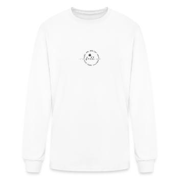 FALL AND AUTUMN CLOTHING - Men's Long Sleeve T-Shirt - white - Front