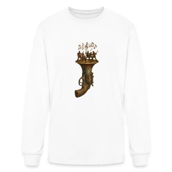 Rock on Revolver - Men's Long Sleeve T-Shirt - white - Front