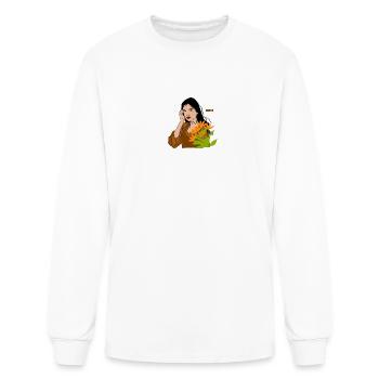 beauty - Men's Long Sleeve T-Shirt - white - Front