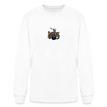 moto rock - Men's Long Sleeve T-Shirt - white - Front