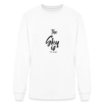 The sky is not the limit - Men's Long Sleeve T-Shirt - white - Front