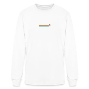 Retro maps - Men's Long Sleeve T-Shirt - white - Front