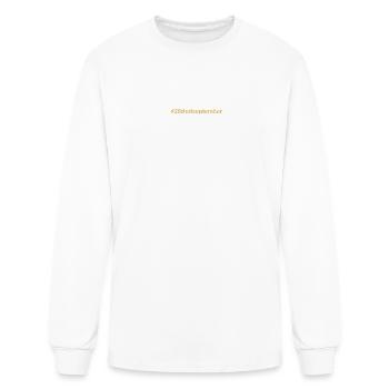 born on 29th September Birthday birth date - Men's Long Sleeve T-Shirt - white - Front