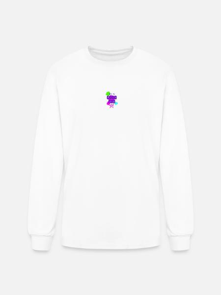 All In Good Fun Neon Splash - Men's Long Sleeve T-Shirt - white