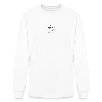 Music Teacher T-Shirt Gift - Men's Long Sleeve T-Shirt - white - Front