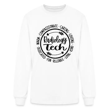 Radiology Tech - Men's Long Sleeve T-Shirt - white - Front