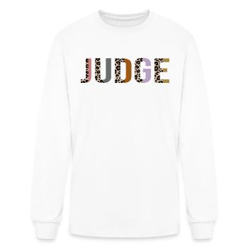 Judge - Men's Long Sleeve T-Shirt - white - Front