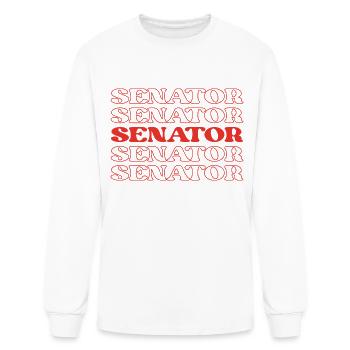 Senator Legislator Representative Lawmaker - Men's Long Sleeve T-Shirt - white - Front