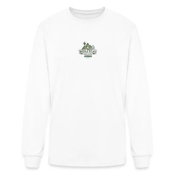 Middle Atlas Trek Club Crest - Men's Long Sleeve T-Shirt - white - Front