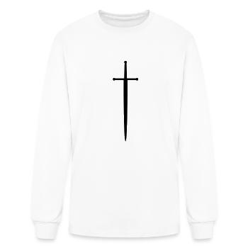 Sword - Men's Long Sleeve T-Shirt - white - Front