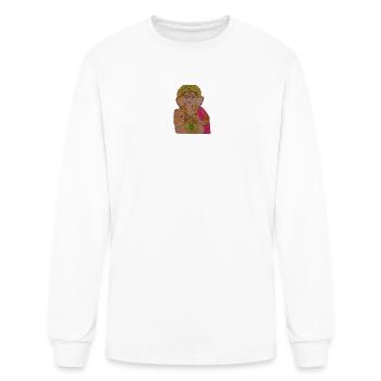 Beautiful LORD GANESHA ART - Men's Long Sleeve T-Shirt - white - Front