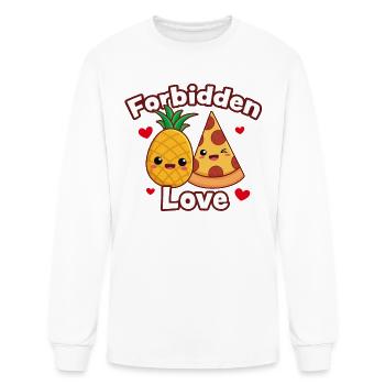 Forbidden Love - Men's Long Sleeve T-Shirt - white - Front