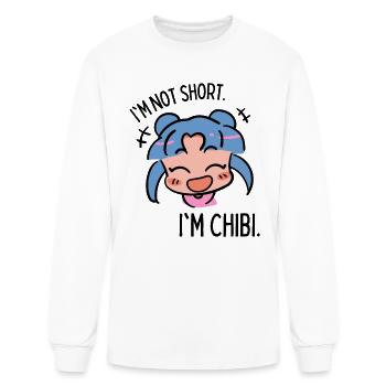 Funny Chibi - Men's Long Sleeve T-Shirt - white - Front