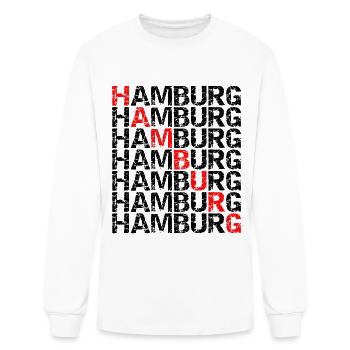 Hamburg Hanseatic City Hamburger St Pauli Gift - Men's Long Sleeve T-Shirt - white - Front