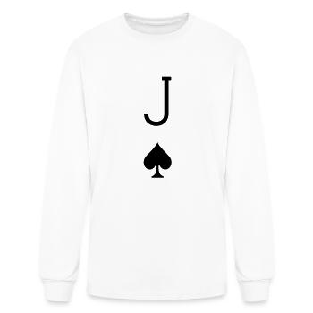 Jack of Spades - Men's Long Sleeve T-Shirt - white - Front