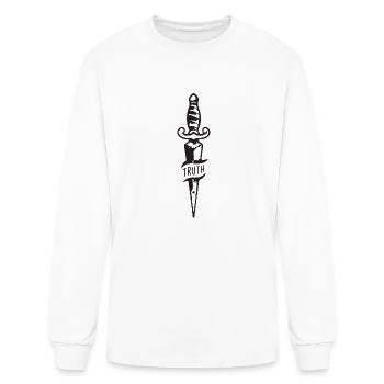 truth - Men's Long Sleeve T-Shirt - white - Front
