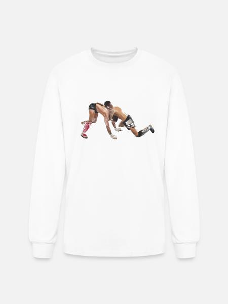 wrestling - Men's Long Sleeve T-Shirt - white