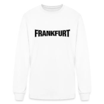 Frankfurt - Men's Long Sleeve T-Shirt - white - Front