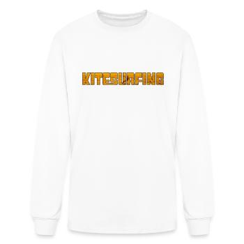 kitesurfing - Men's Long Sleeve T-Shirt - white - Front