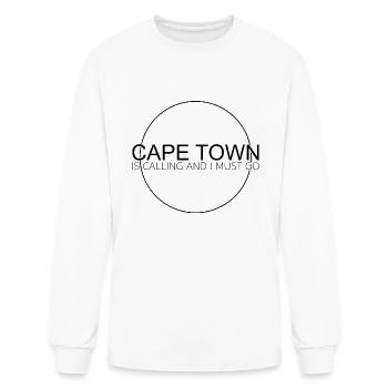 Cape Town saying - Men's Long Sleeve T-Shirt - white - Front