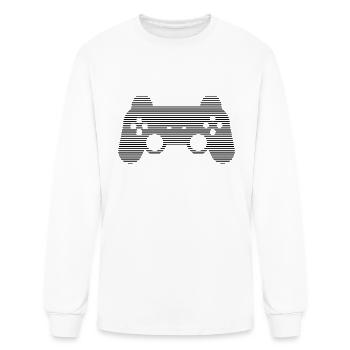 gaming - Men's Long Sleeve T-Shirt - white - Front