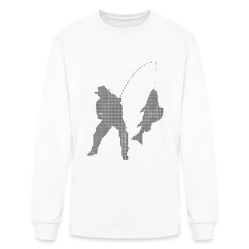 fishing - Men's Long Sleeve T-Shirt - white - Front