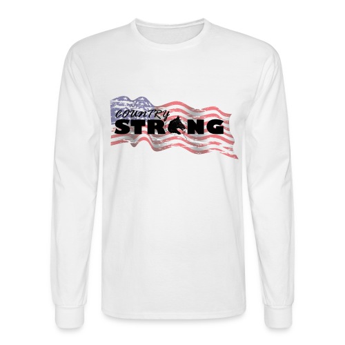 USA Country Strong - Men's Long Sleeve T-Shirt