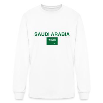 Saudi Arabia - Men's Long Sleeve T-Shirt - white - Front