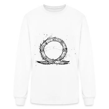 Omega God of war,ps 4 - Men's Long Sleeve T-Shirt - white - Front