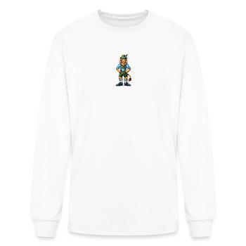 Bavarian Lion - Men's Long Sleeve T-Shirt - white - Front