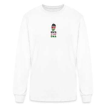 Kenya is in my DNA Design / Gift Idea - Men's Long Sleeve T-Shirt - white - Front