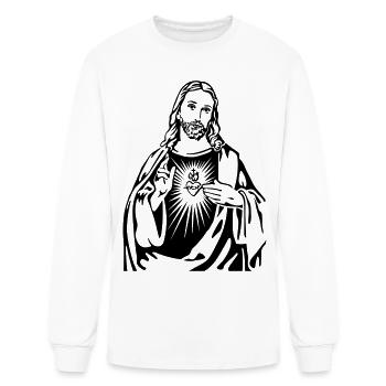 Jesus Christ - Men's Long Sleeve T-Shirt - white - Front
