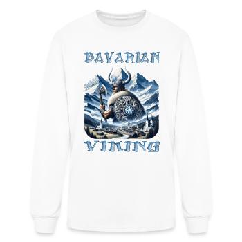 Bavarian Viking - Men's Long Sleeve T-Shirt - white - Front