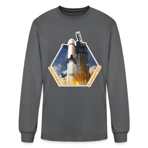 Starship HLS - Excitement Guaranteed - Men's Long Sleeve T-Shirt