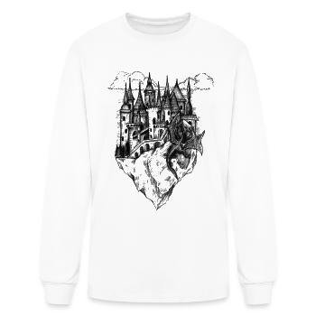 CASTLE IN THE AIR - Men's Long Sleeve T-Shirt - white - Front
