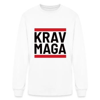Krav Maga, Kravmaga, Self Defense Gift Idea - Men's Long Sleeve T-Shirt - white - Front