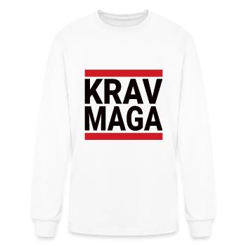 Krav Maga, Kravmaga, Self Defense Gift Idea - Men's Long Sleeve T-Shirt - white - Front