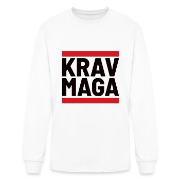 Krav Maga, Kravmaga, Self Defense Gift Idea - Men's Long Sleeve T-Shirt - white - Front