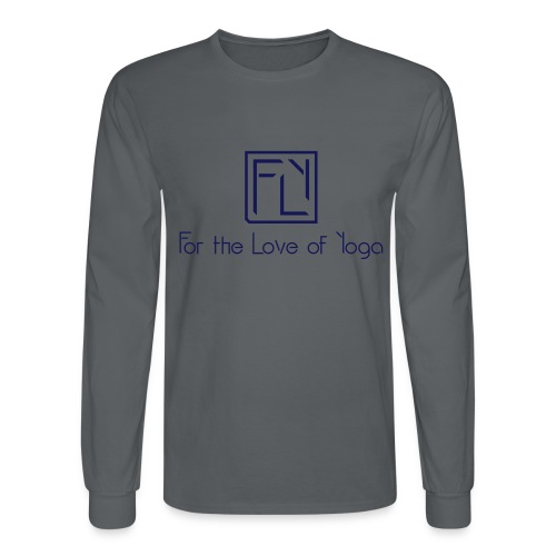 For the Love of Yoga - Men's Long Sleeve T-Shirt