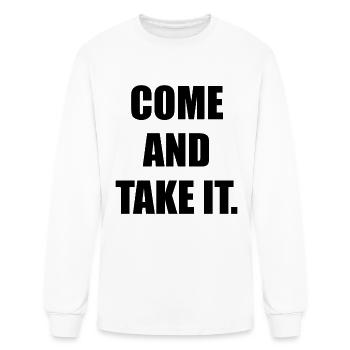 Come and Take It. - Men's Long Sleeve T-Shirt - white - Front