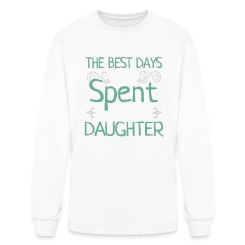Father Daughter Toddler To The Infantic Daughters - Men's Long Sleeve T-Shirt - white - Front