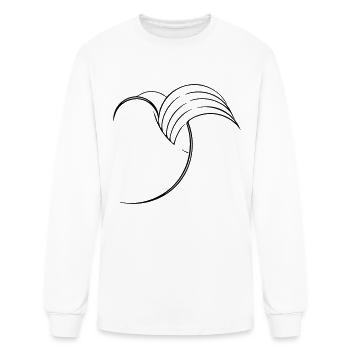 Hummingbird - Men's Long Sleeve T-Shirt - white - Front