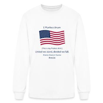 My Protest Shirt - Men's Long Sleeve T-Shirt - white - Front
