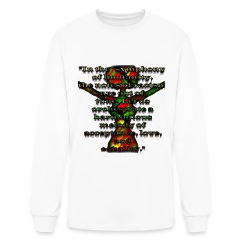 JUNETEENTH 10 - Men's Long Sleeve T-Shirt - white - Front