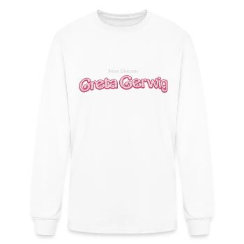 From Director Greta Gerwig - Men's Long Sleeve T-Shirt - white - Front