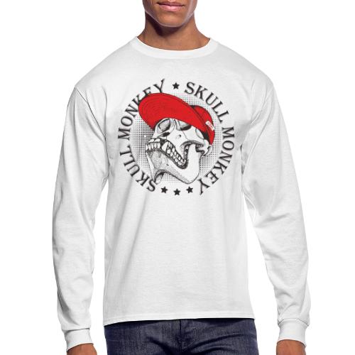 skull monkey vintage - Men's Long Sleeve T-Shirt