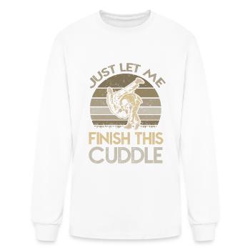 Grappling brazilian jiu jitsu Bjj - Men's Long Sleeve T-Shirt - white - Front